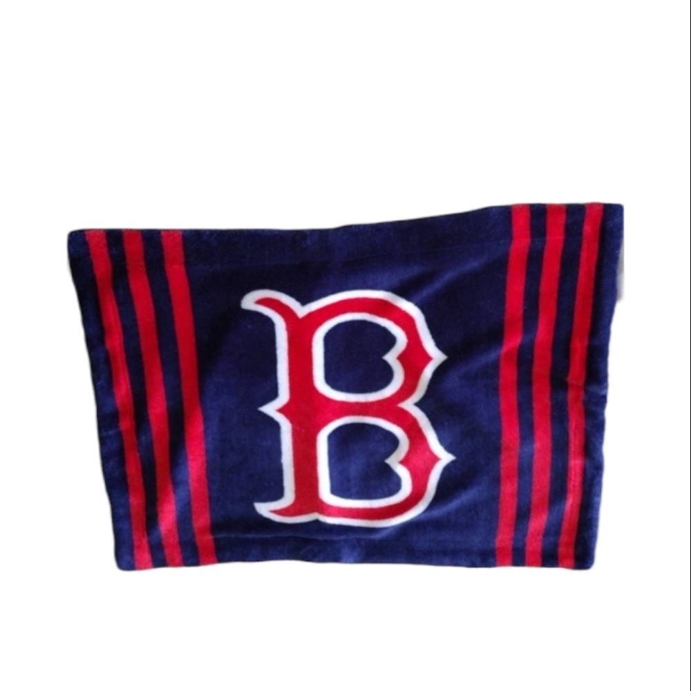 Boston Red Sox Fleece Blanket & Pillow Sham Twin